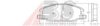 OPEL 1605916 Brake Pad Set, disc brake